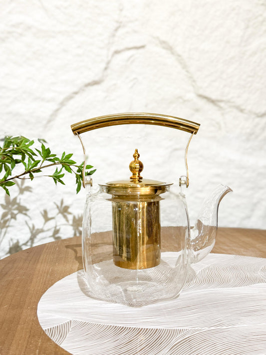 Clear Glass Teapot