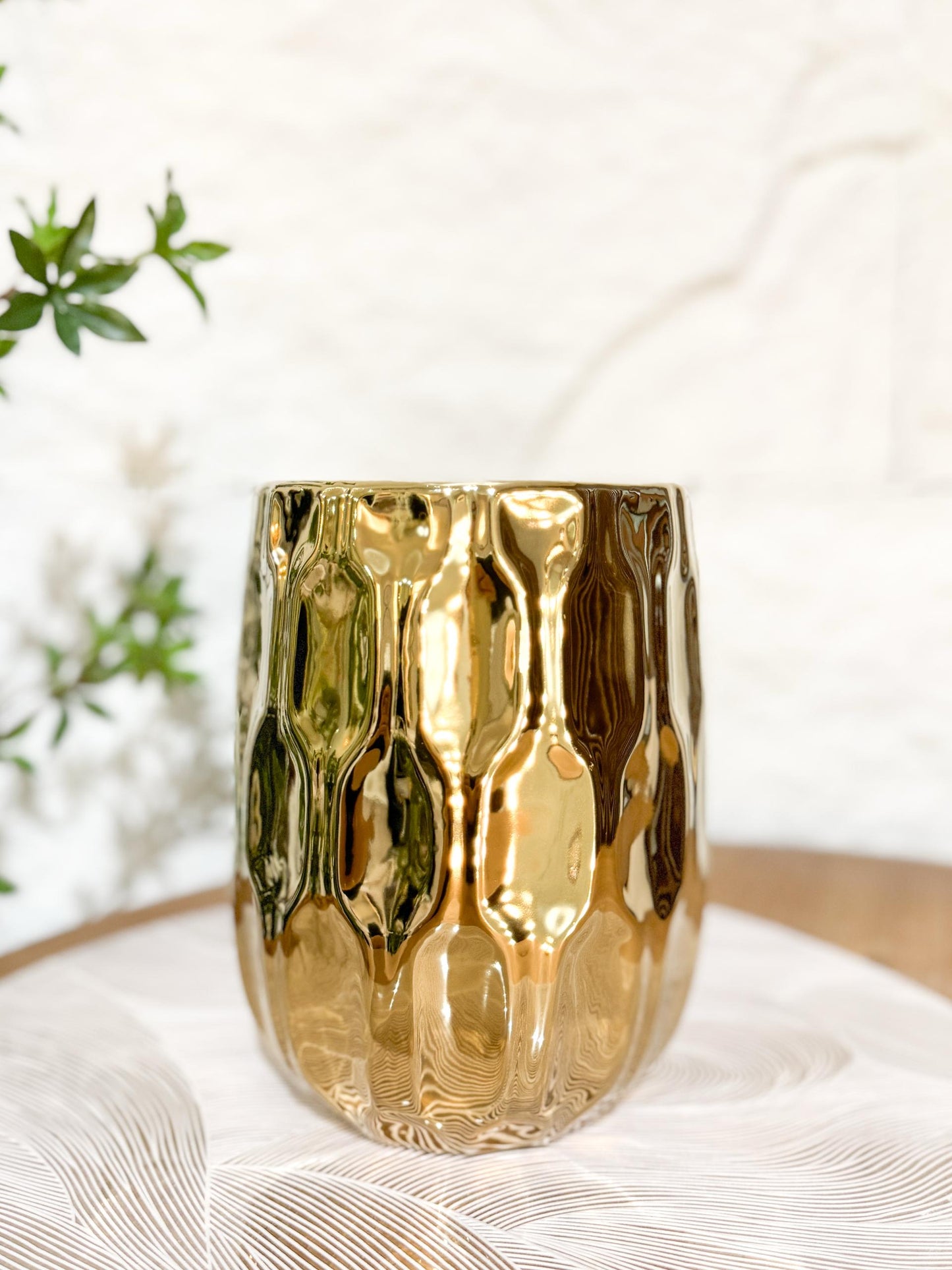 Regal Gold Vase