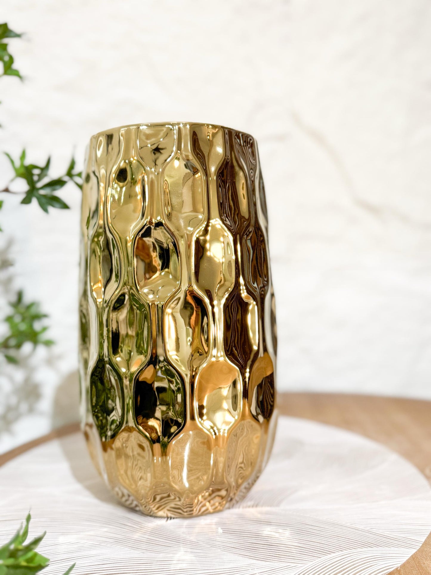 Regal Gold Vase