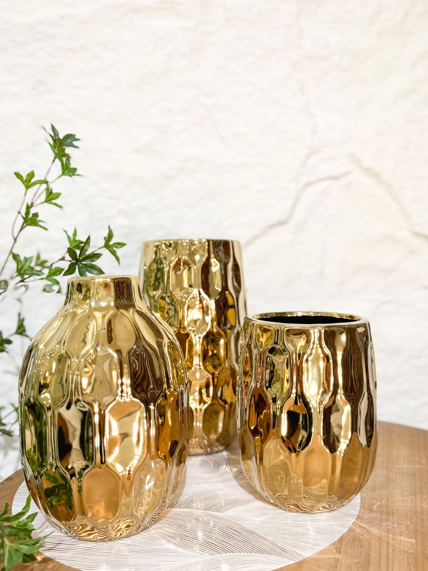 Regal Gold Vase