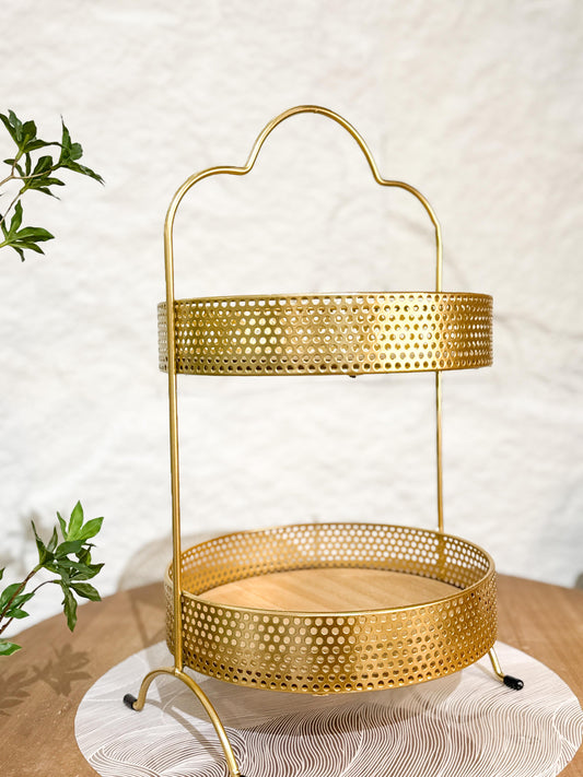 Aurum Gold Tea Stand